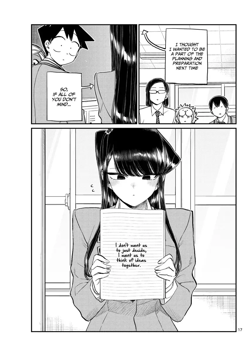 Komi-san wa Komyushou desu Chapter 220 page 9