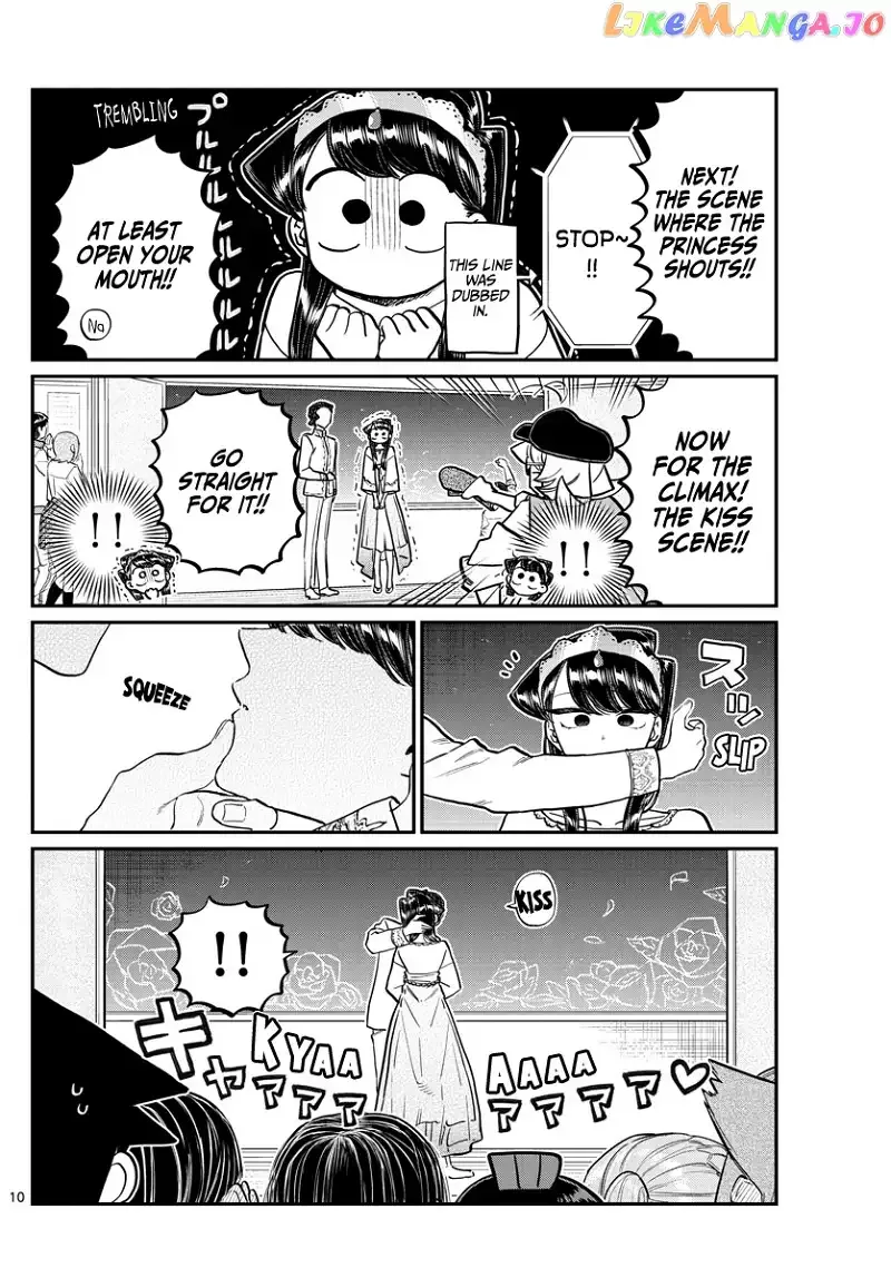 Komi-san wa Komyushou desu Chapter 221 page 10