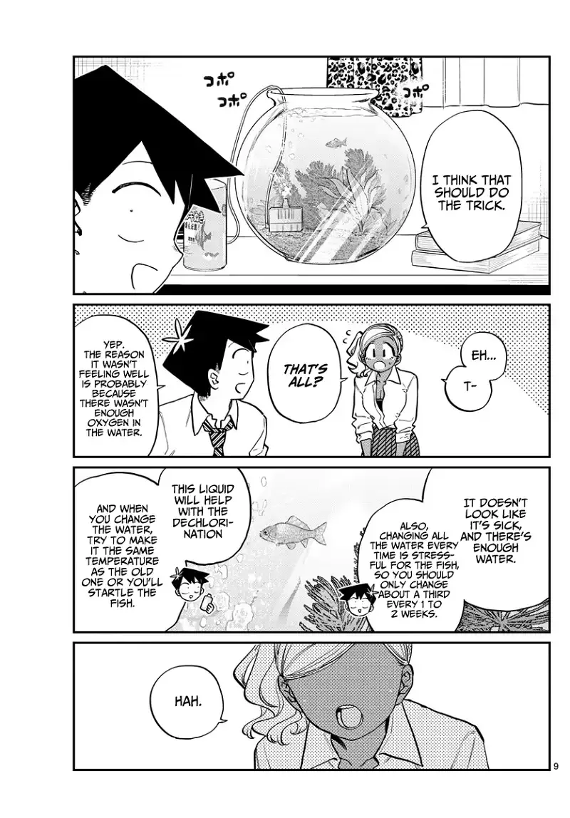 Komi-san wa Komyushou desu Chapter 217 page 9