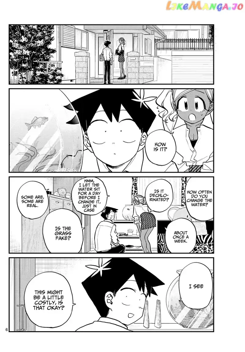 Komi-san wa Komyushou desu Chapter 217 page 6
