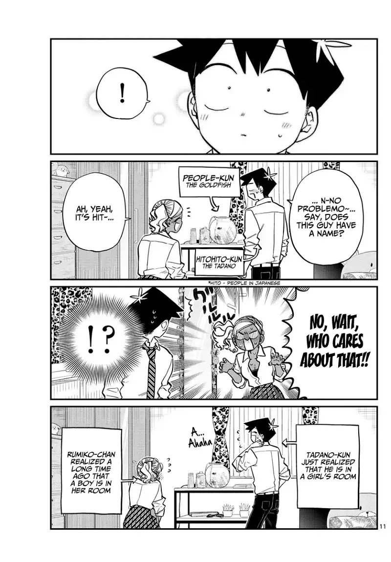 Komi-san wa Komyushou desu Chapter 217 page 11