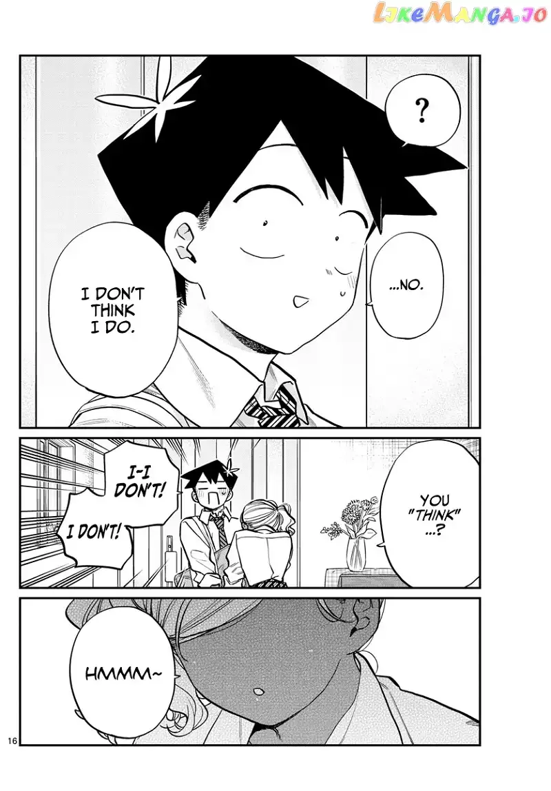 Komi-san wa Komyushou desu Chapter 217 page 16