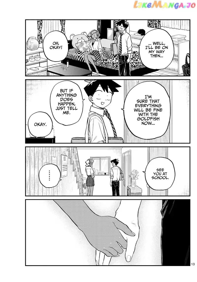 Komi-san wa Komyushou desu Chapter 217 page 13