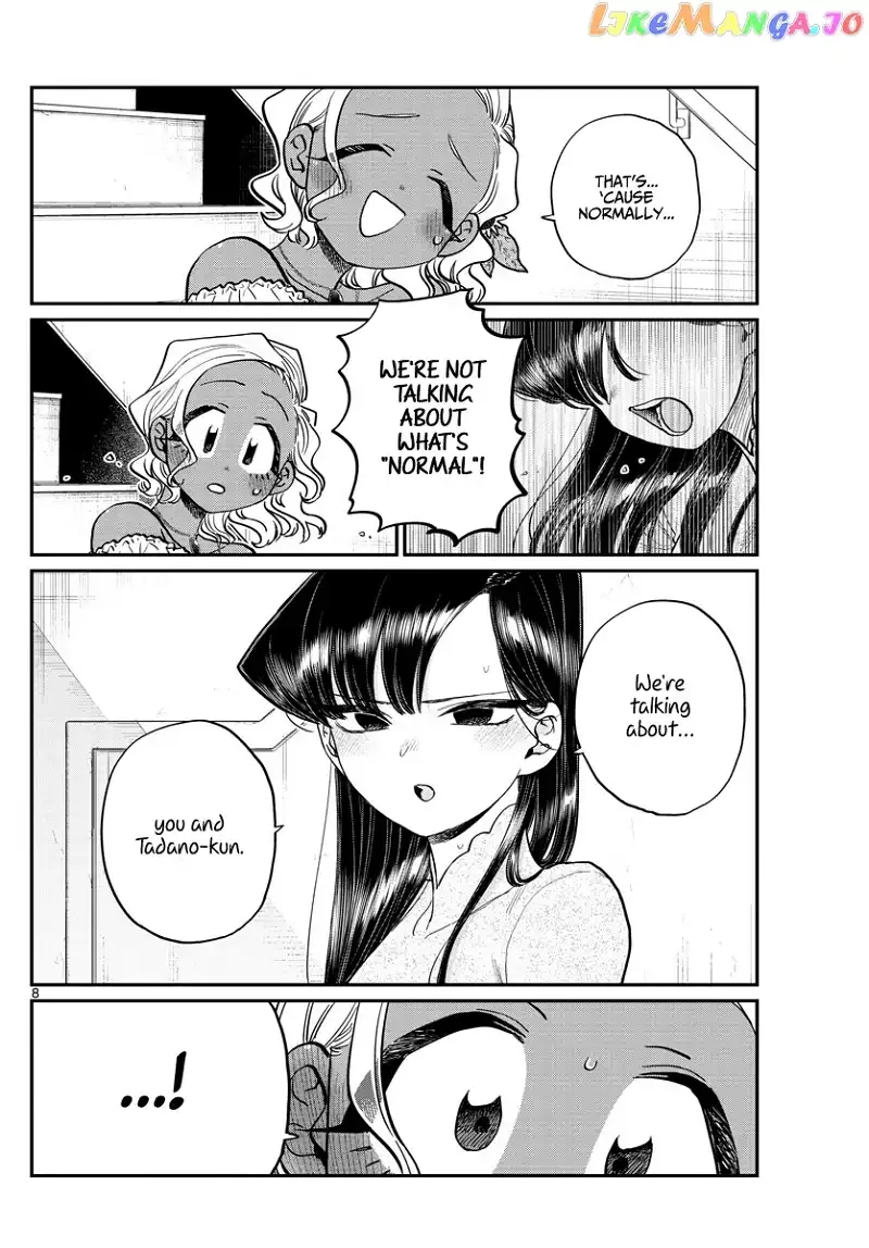 Komi-san wa Komyushou desu Chapter 228 page 8