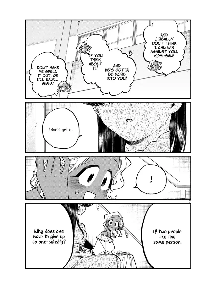 Komi-san wa Komyushou desu Chapter 228 page 7