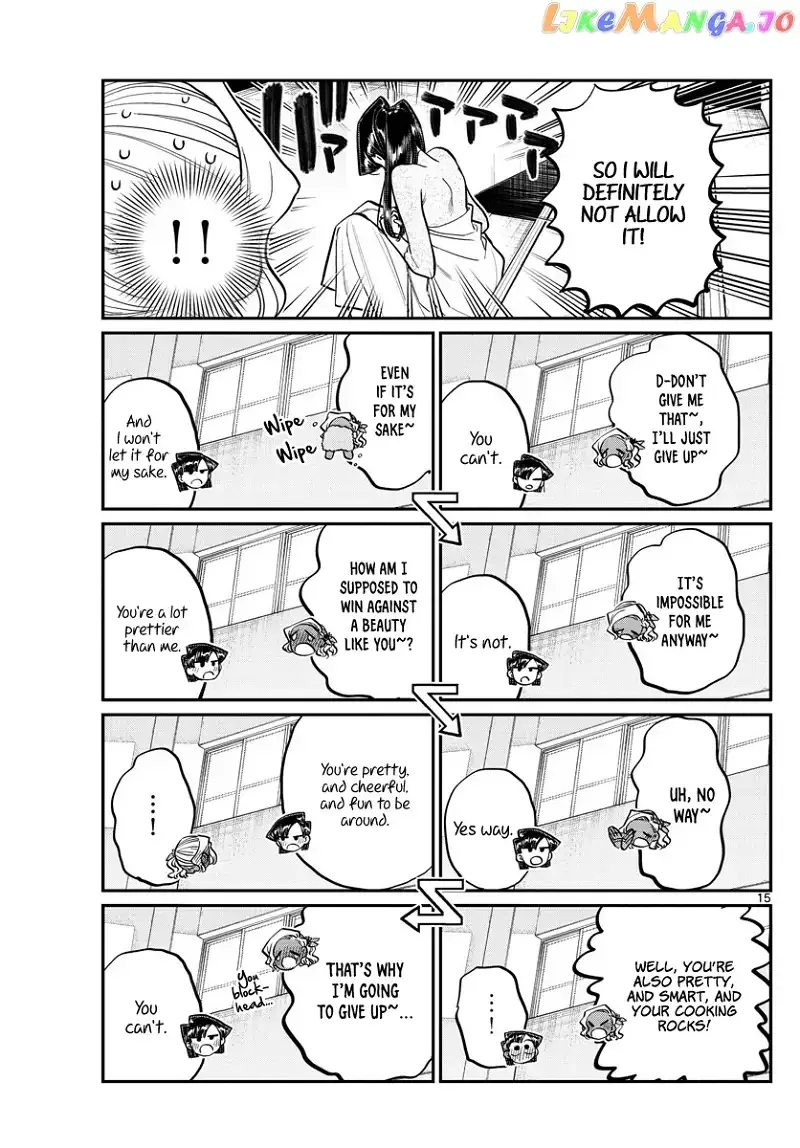 Komi-san wa Komyushou desu Chapter 228 page 15
