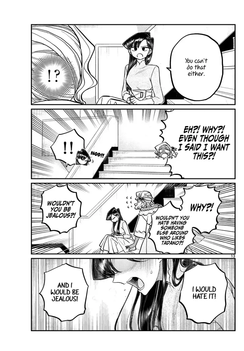 Komi-san wa Komyushou desu Chapter 228 page 13