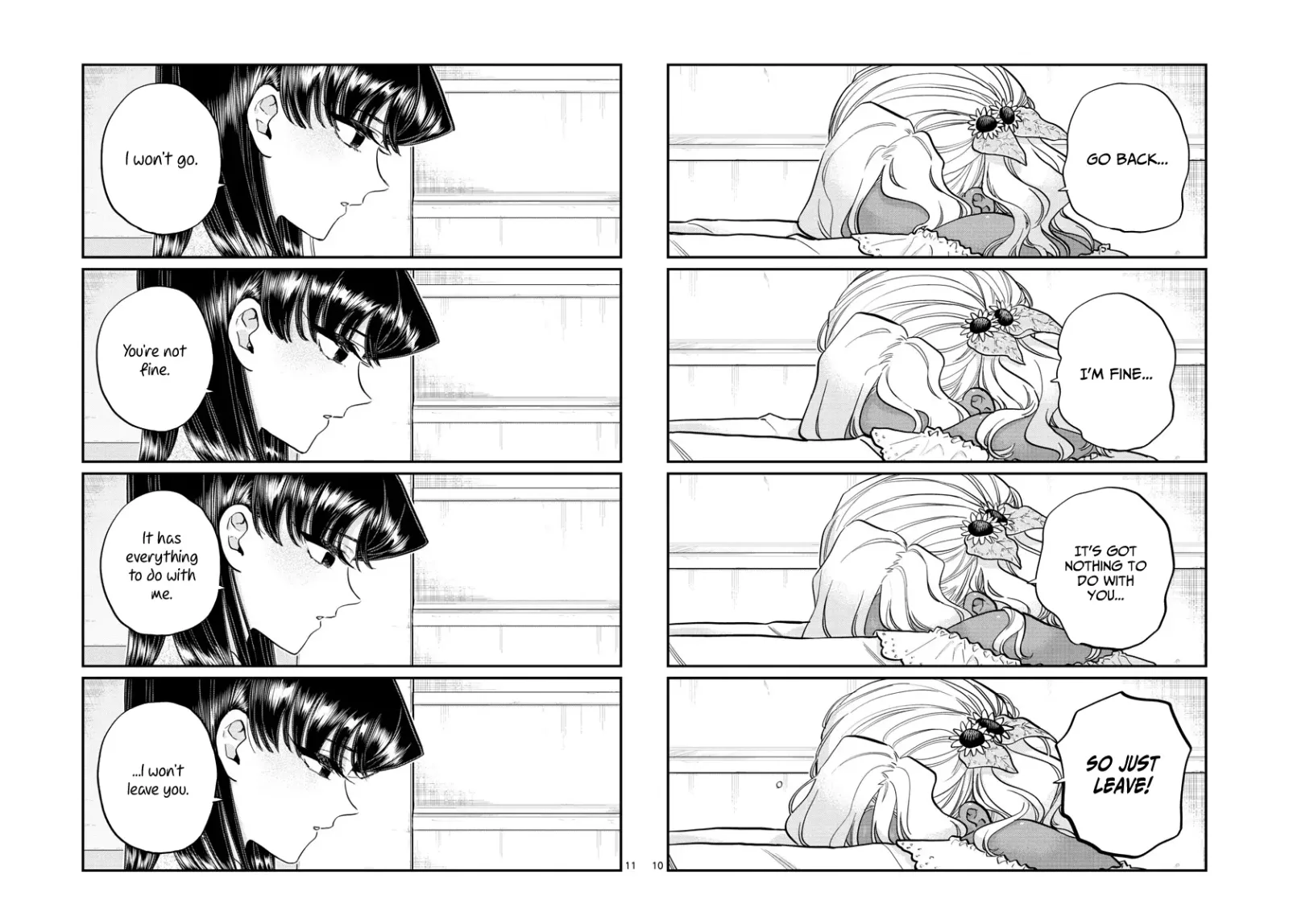 Komi-san wa Komyushou desu Chapter 226 page 10