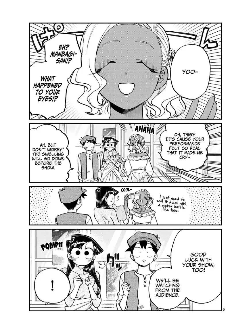 Komi-san wa Komyushou desu Chapter 224 page 5