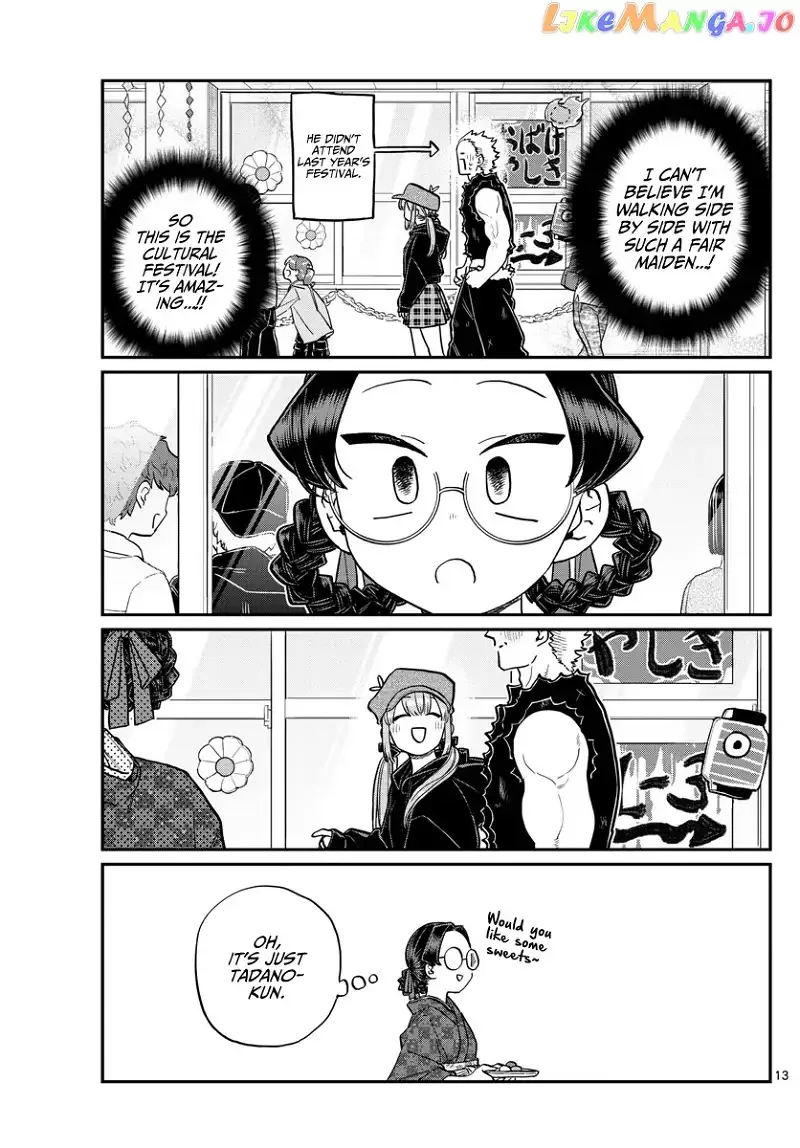 Komi-san wa Komyushou desu Chapter 224 page 13