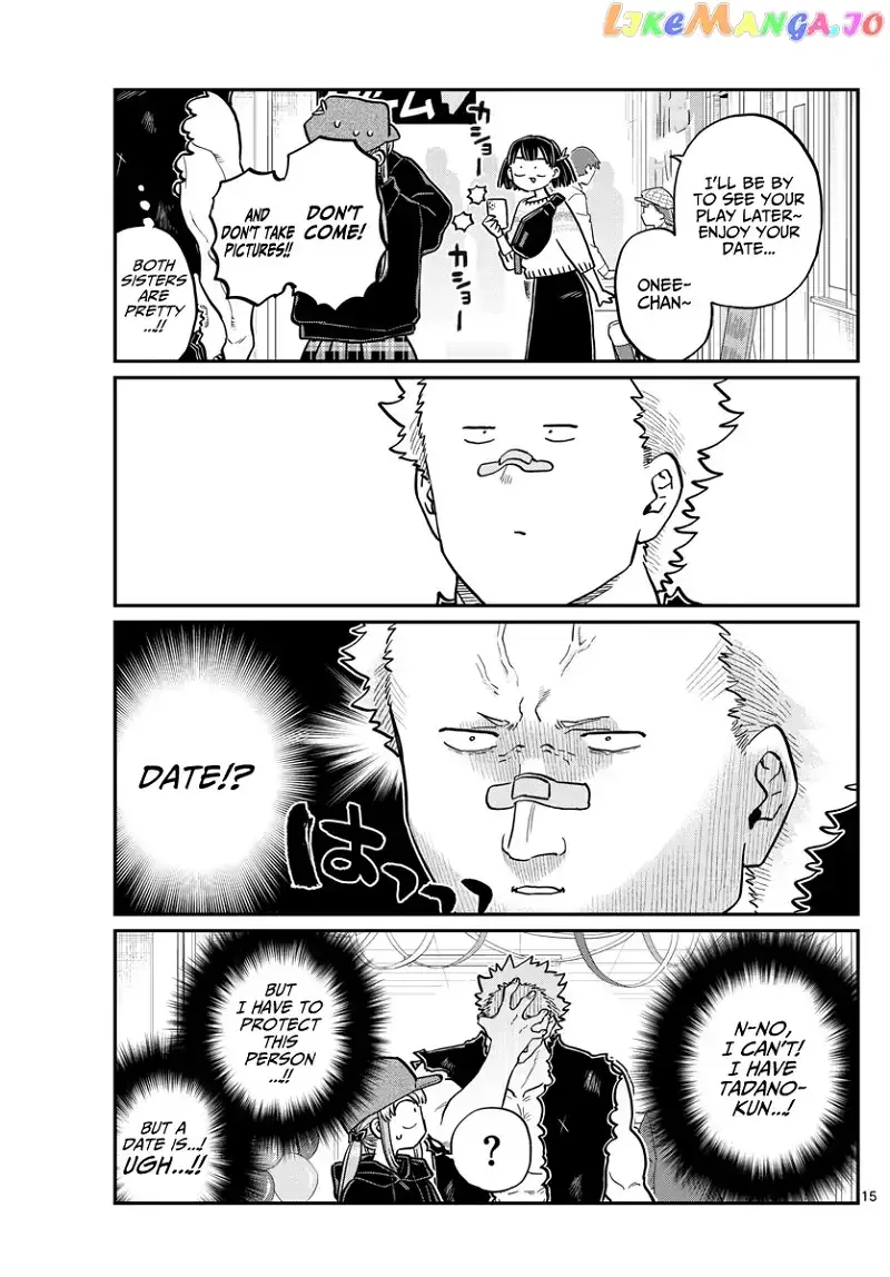 Komi-san wa Komyushou desu Chapter 224 page 15