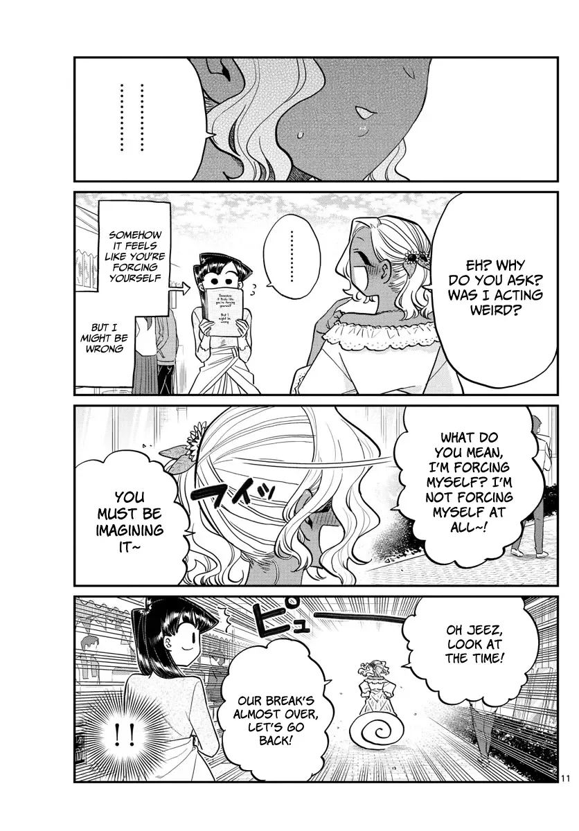 Komi-san wa Komyushou desu Chapter 225 page 11