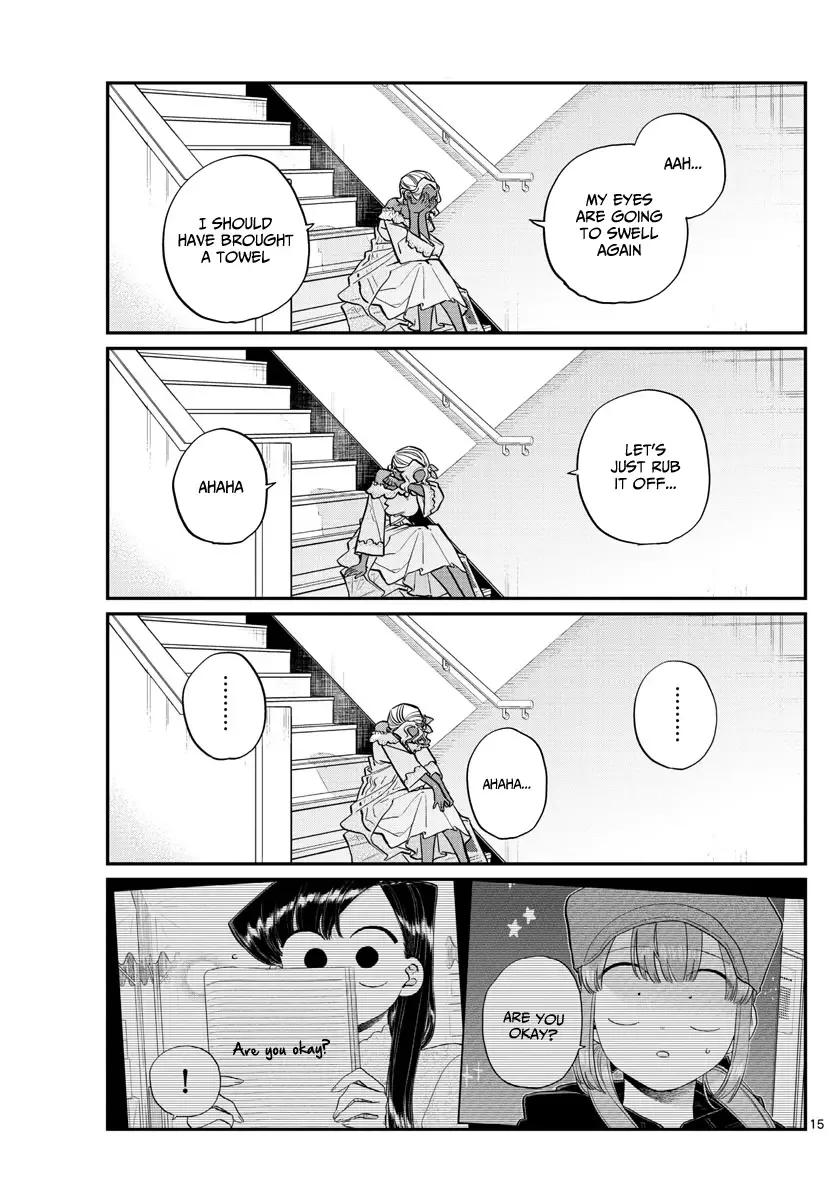Komi-san wa Komyushou desu Chapter 225 page 15