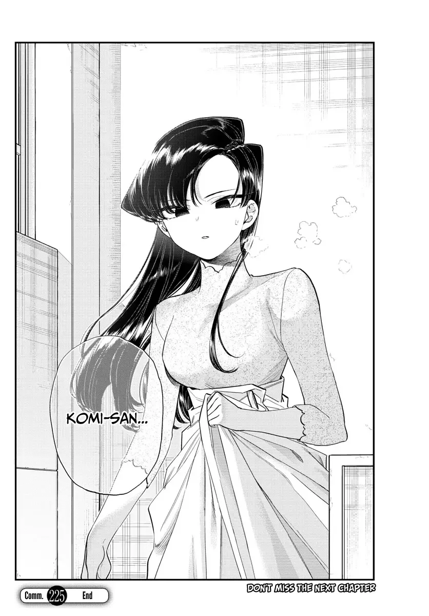 Komi-san wa Komyushou desu Chapter 225 page 18