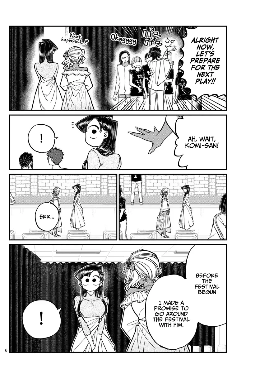 Komi-san wa Komyushou desu Chapter 231 page 6