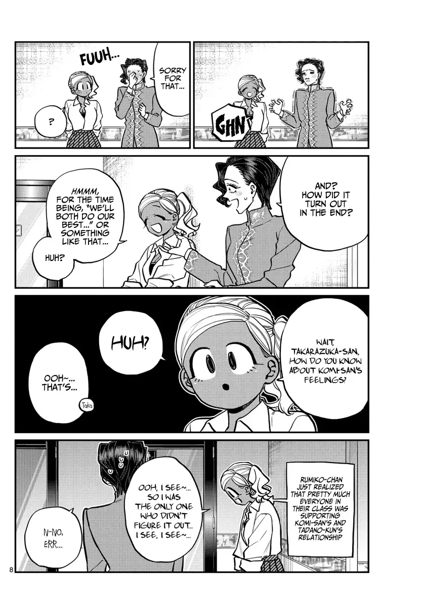 Komi-san wa Komyushou desu Chapter 236 page 8
