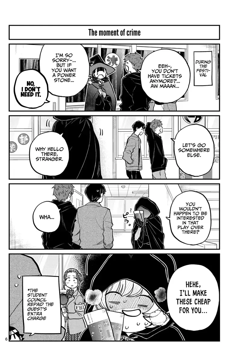 Komi-san wa Komyushou desu Chapter 238 page 6