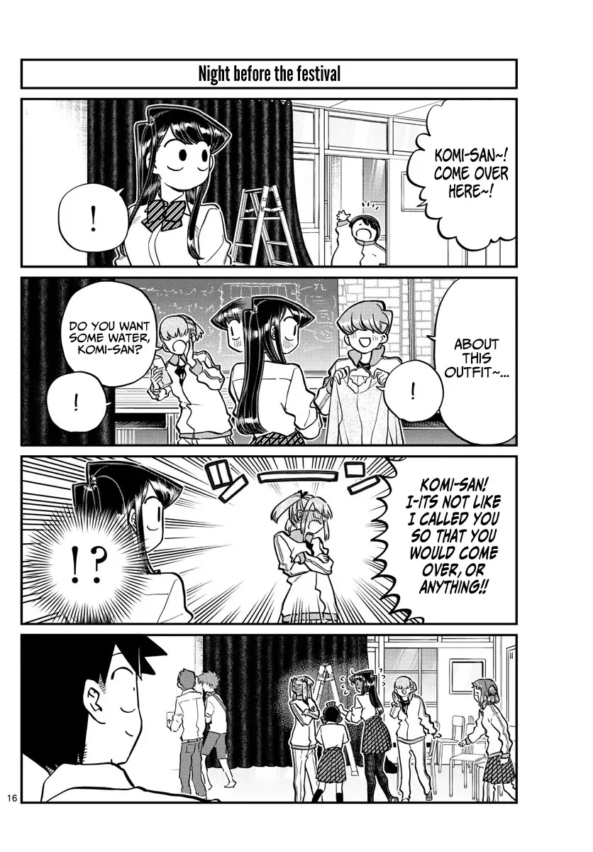 Komi-san wa Komyushou desu Chapter 238 page 16