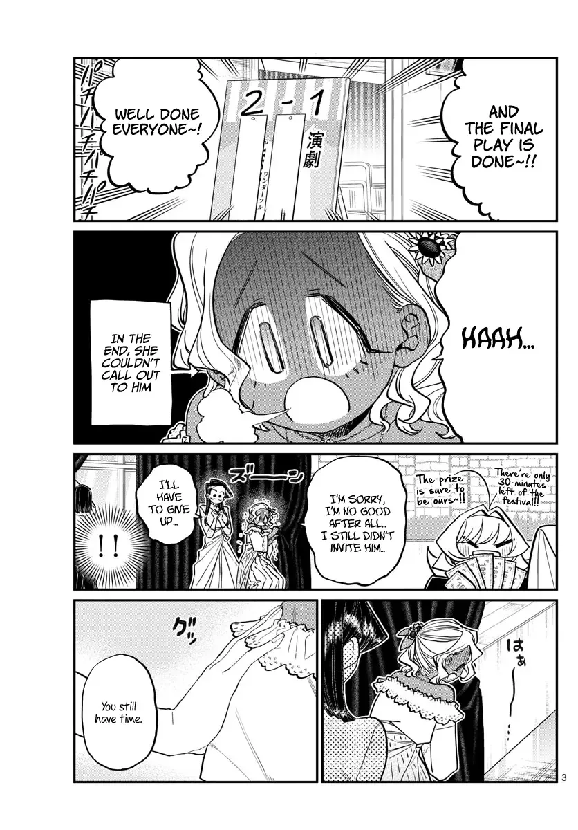 Komi-san wa Komyushou desu Chapter 233 page 3