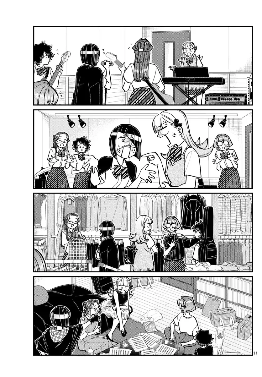 Komi-san wa Komyushou desu Chapter 235 page 11