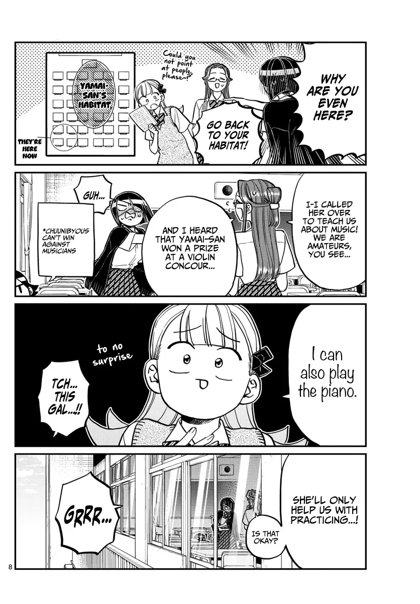 Komi-san wa Komyushou desu Chapter 235 page 8
