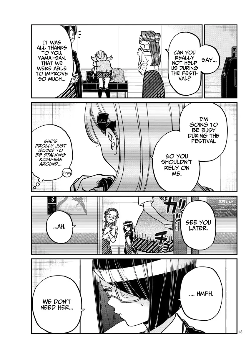 Komi-san wa Komyushou desu Chapter 235 page 13