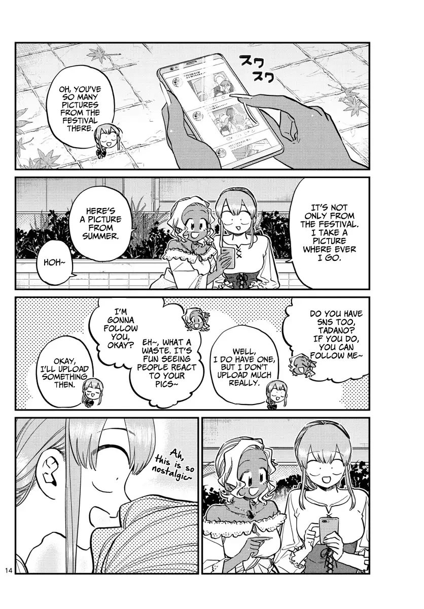Komi-san wa Komyushou desu Chapter 233 page 14