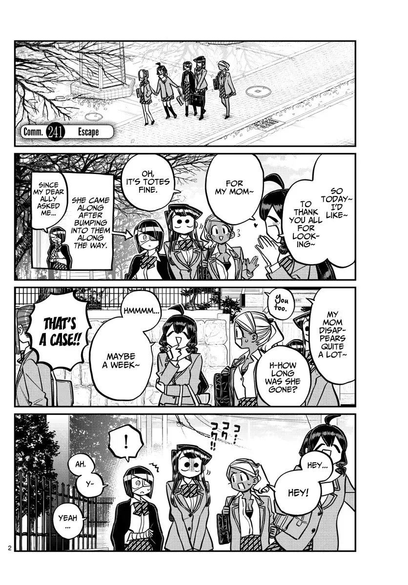 Komi-san wa Komyushou desu Chapter 241 page 5