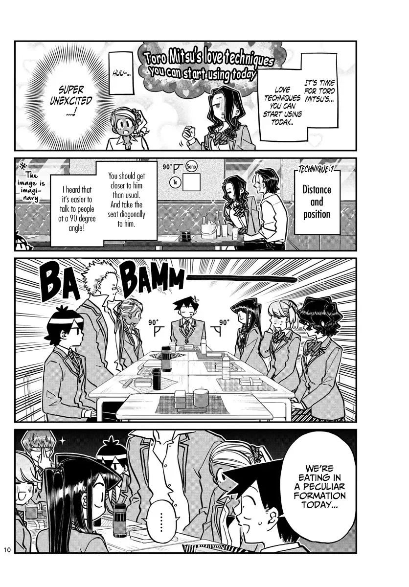 Komi-san wa Komyushou desu Chapter 240 page 10