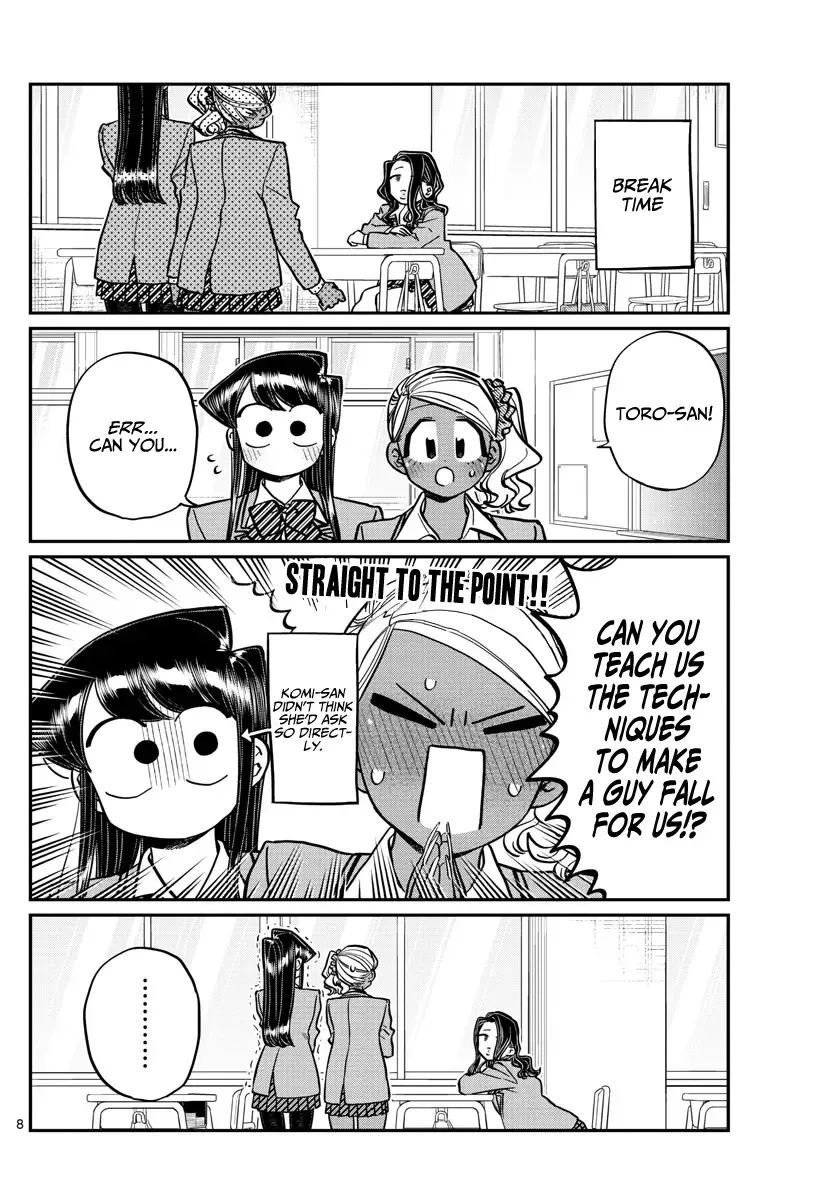 Komi-san wa Komyushou desu Chapter 240 page 8
