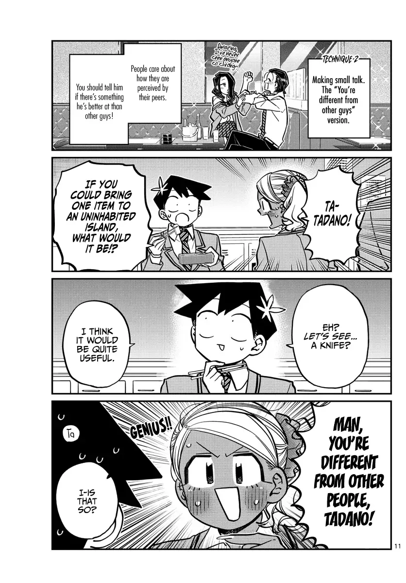 Komi-san wa Komyushou desu Chapter 240 page 11