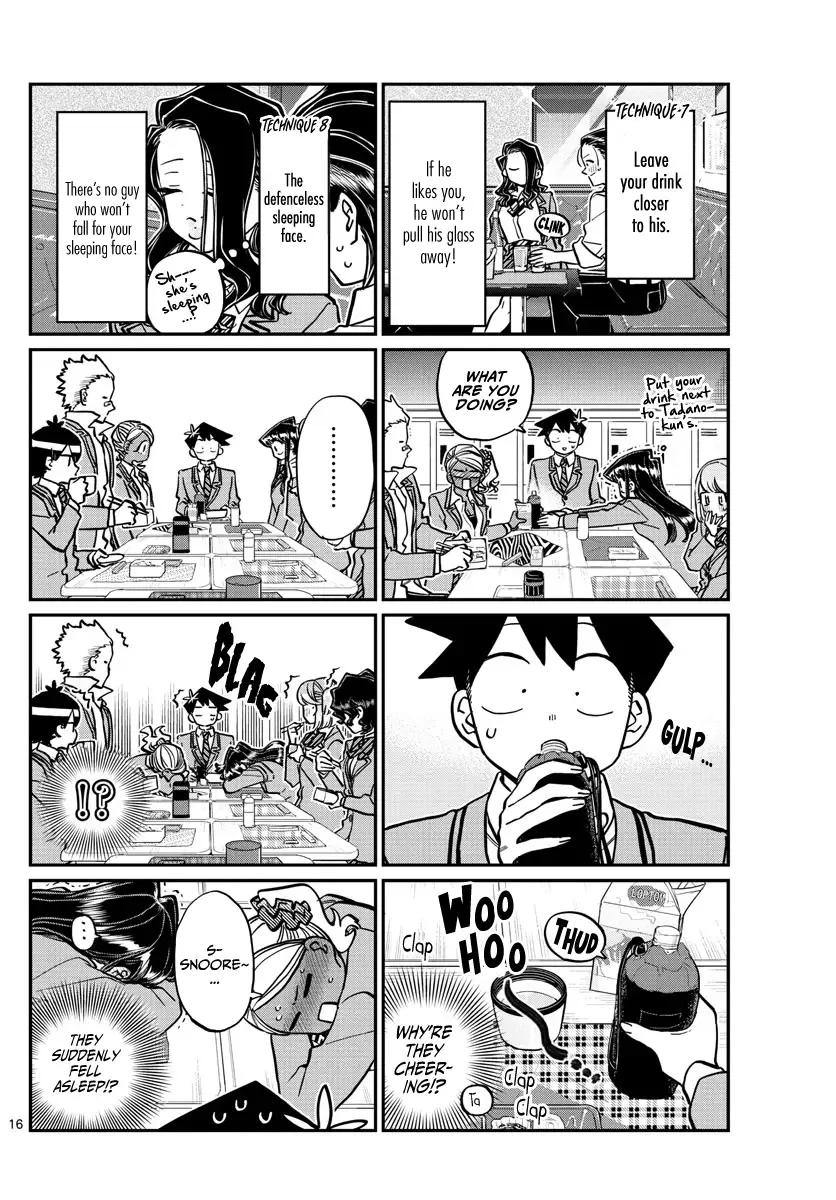 Komi-san wa Komyushou desu Chapter 240 page 16
