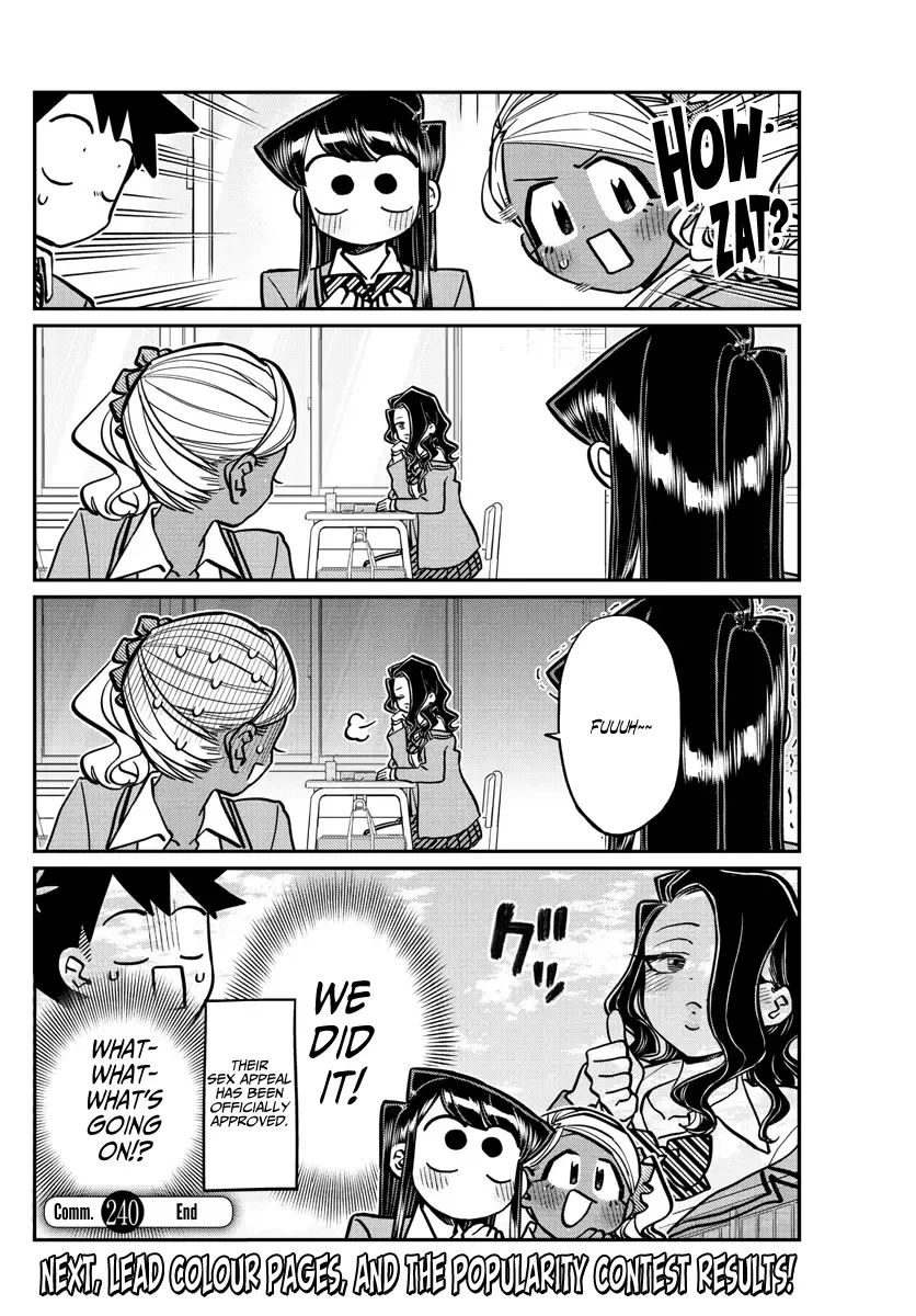 Komi-san wa Komyushou desu Chapter 240 page 18