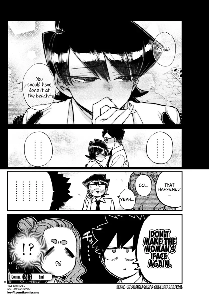 Komi-san wa Komyushou desu Chapter 243 page 8