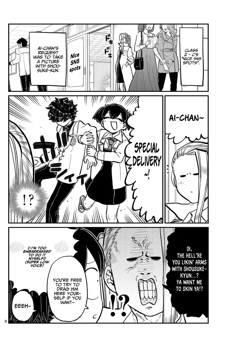 Komi-san wa Komyushou desu Chapter 244 page 8