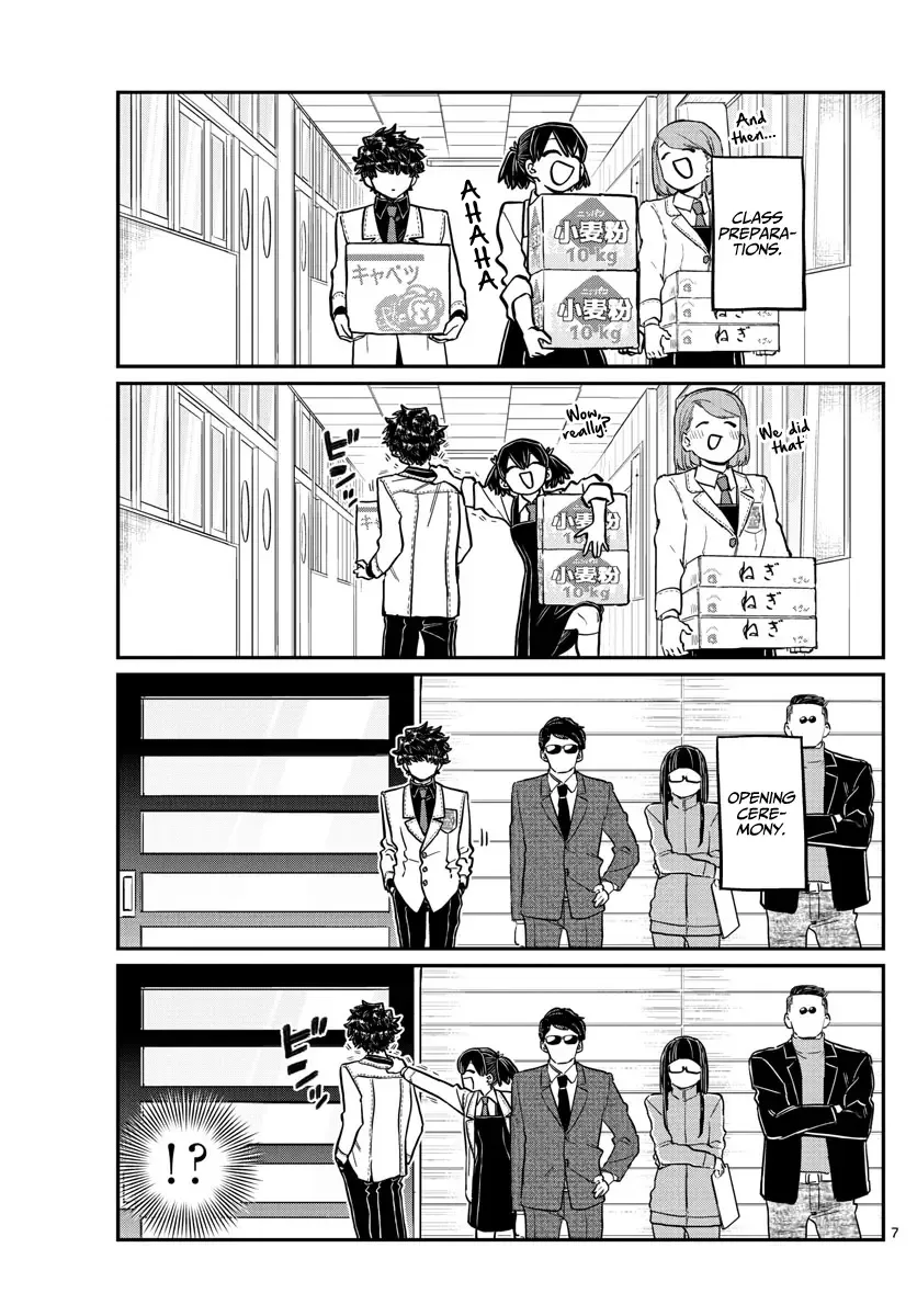 Komi-san wa Komyushou desu Chapter 244 page 7