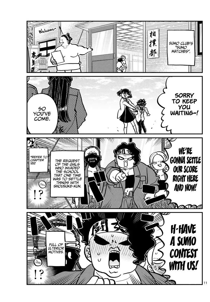 Komi-san wa Komyushou desu Chapter 244 page 11