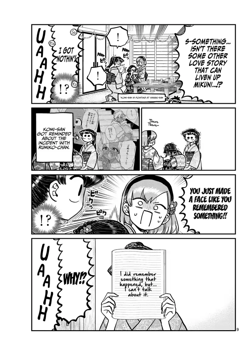 Komi-san wa Komyushou desu Chapter 245 page 9