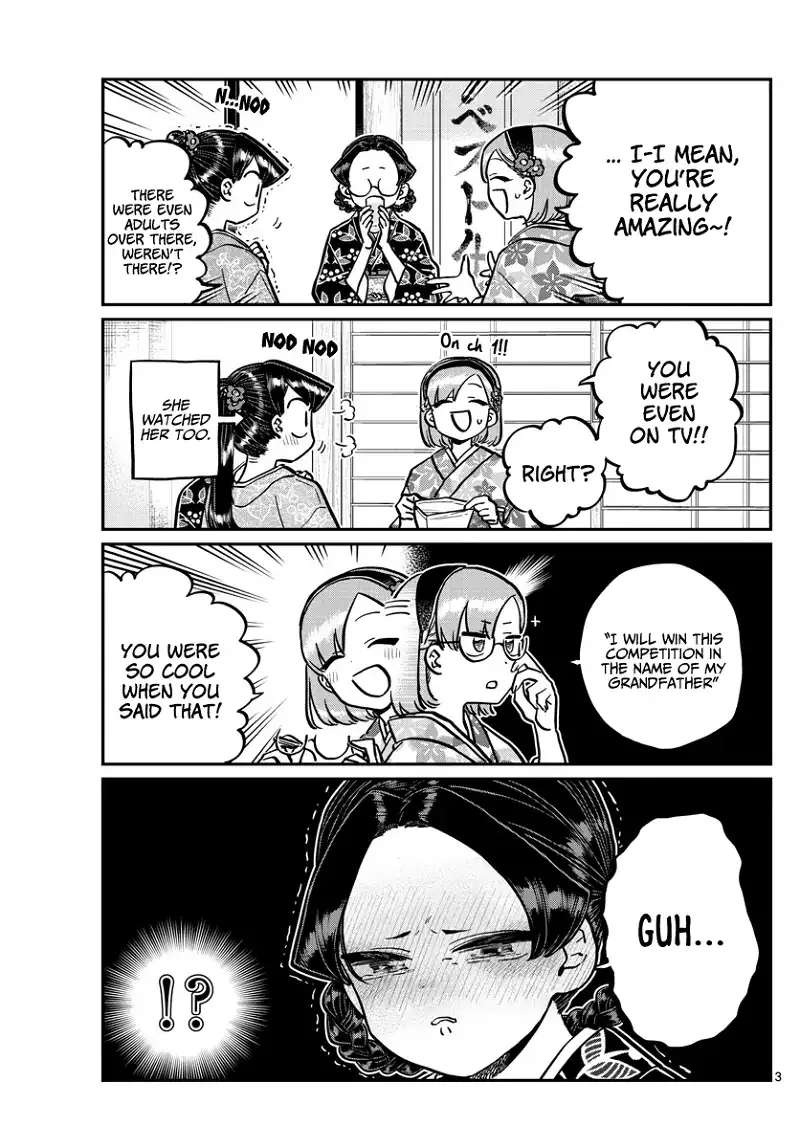 Komi-san wa Komyushou desu Chapter 245 page 3