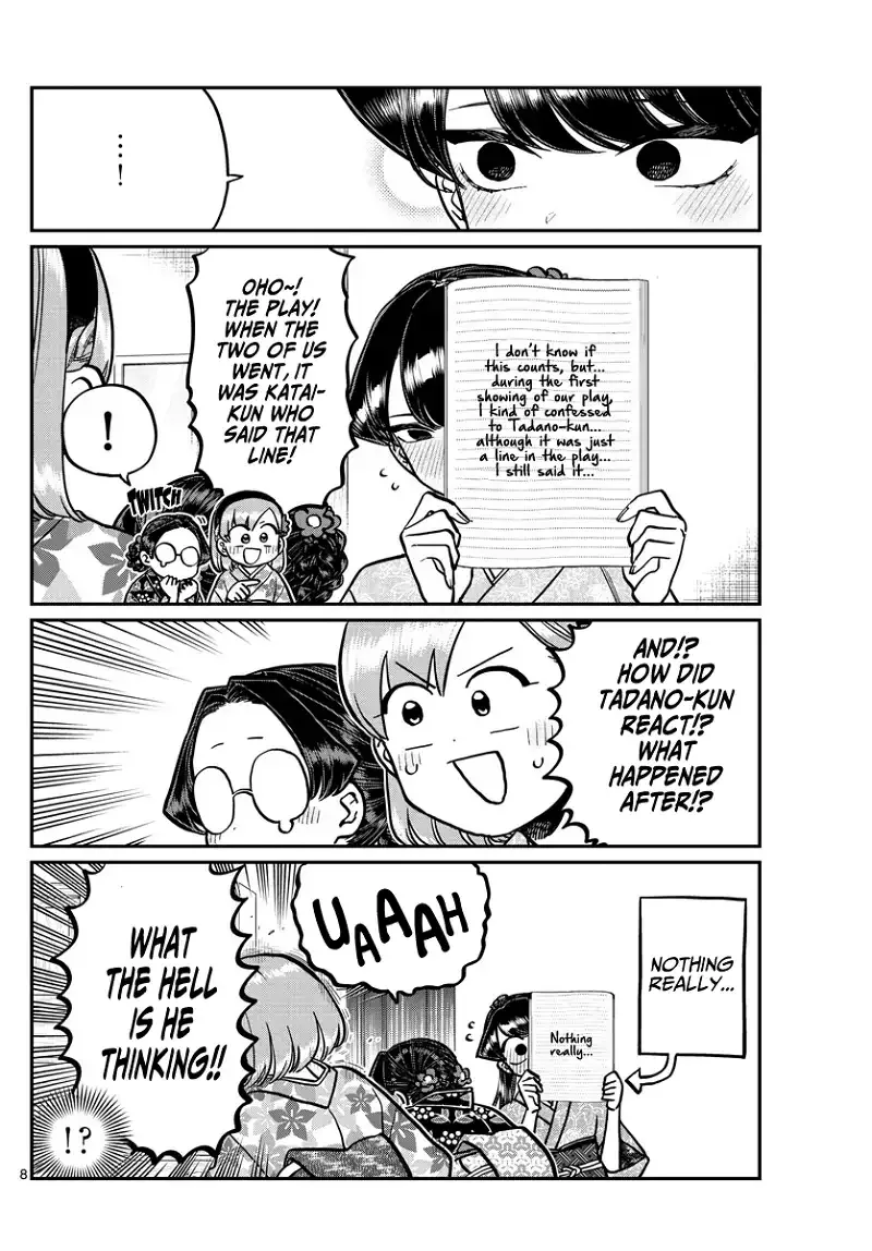 Komi-san wa Komyushou desu Chapter 245 page 8