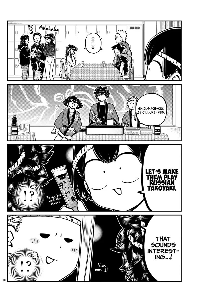 Komi-san wa Komyushou desu Chapter 244 page 16