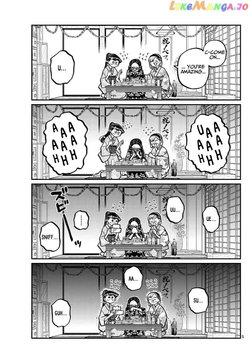 Komi-san wa Komyushou desu Chapter 245 page 5