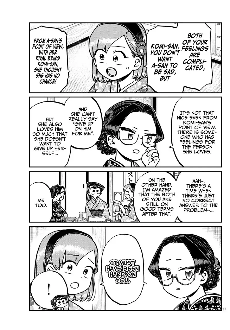 Komi-san wa Komyushou desu Chapter 245 page 17