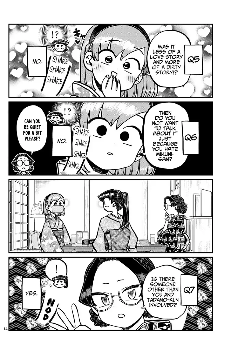 Komi-san wa Komyushou desu Chapter 245 page 14