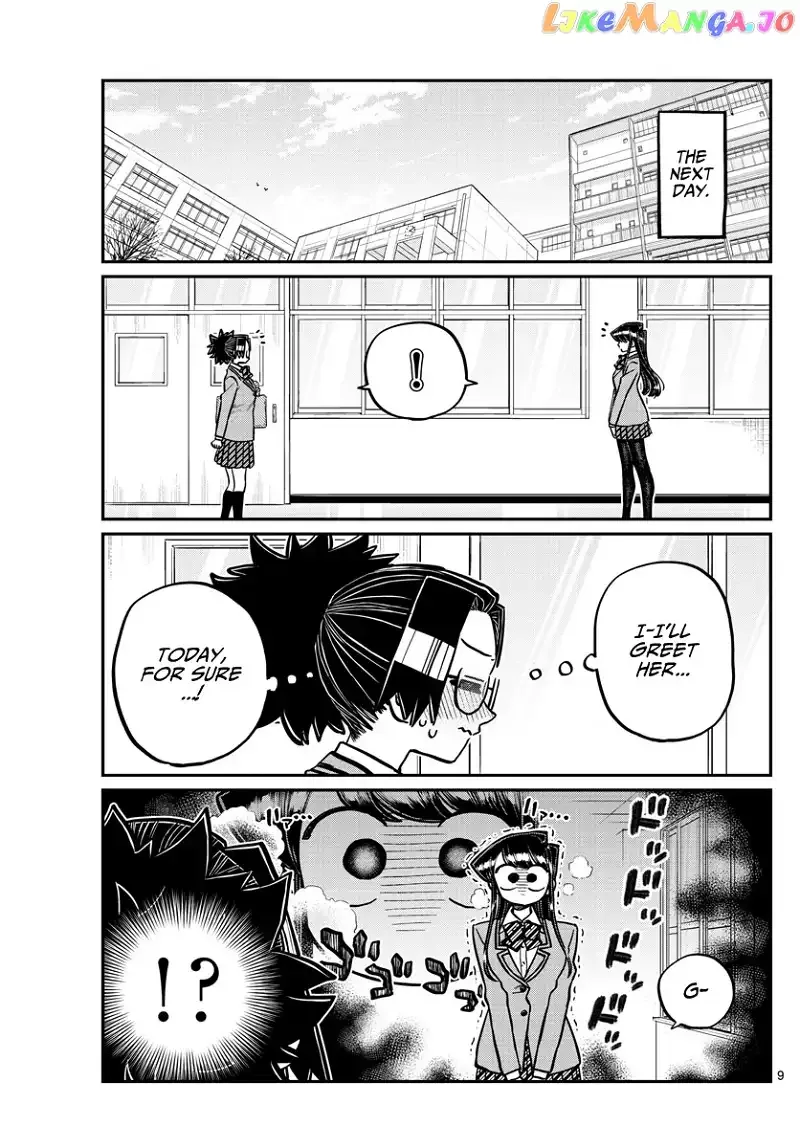 Komi-san wa Komyushou desu Chapter 247 page 9