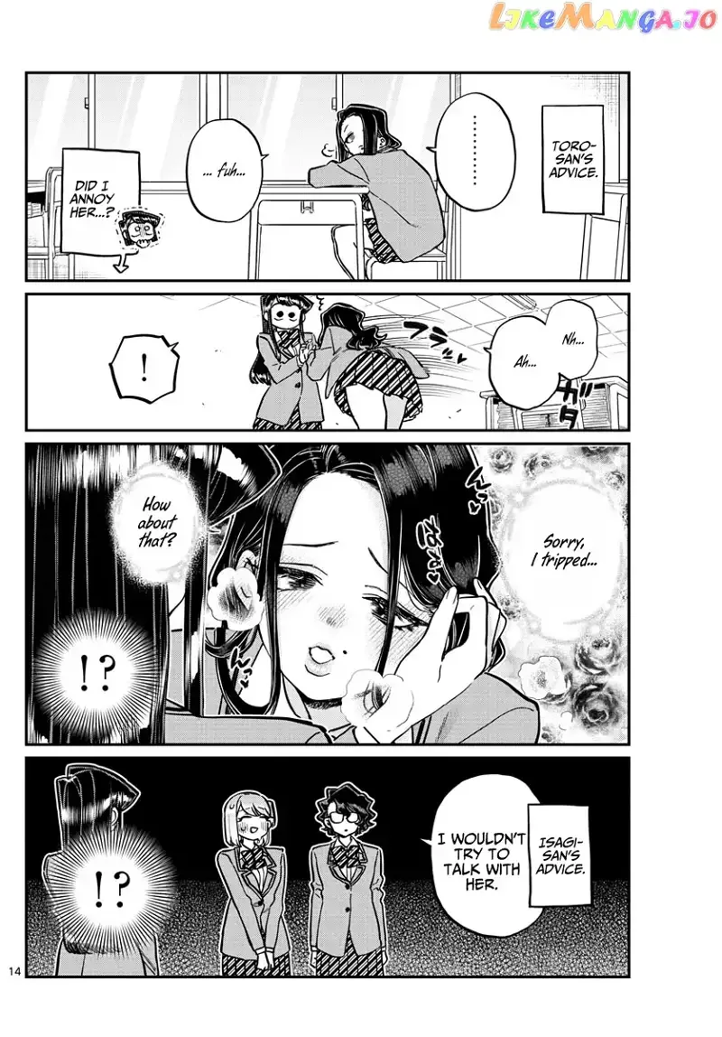 Komi-san wa Komyushou desu Chapter 247 page 14