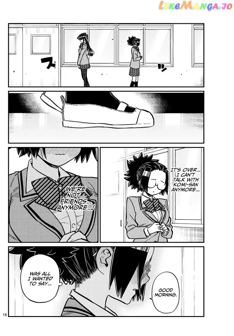 Komi-san wa Komyushou desu Chapter 247 page 16
