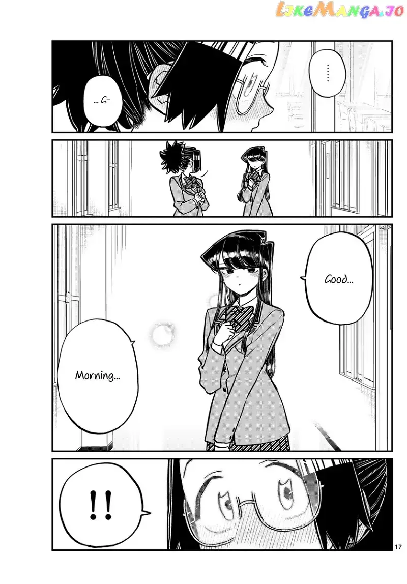 Komi-san wa Komyushou desu Chapter 247 page 17