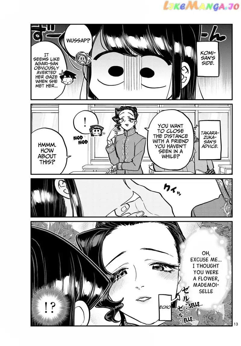 Komi-san wa Komyushou desu Chapter 247 page 13