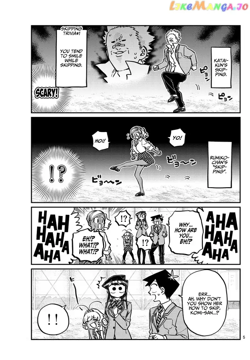 Komi-san wa Komyushou desu Chapter 249 page 5